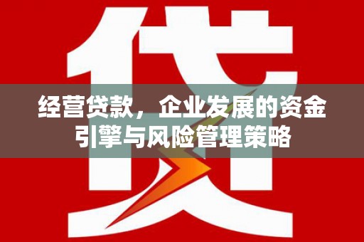 麻城经营贷款，企业发展的资金引擎与风险管理策略