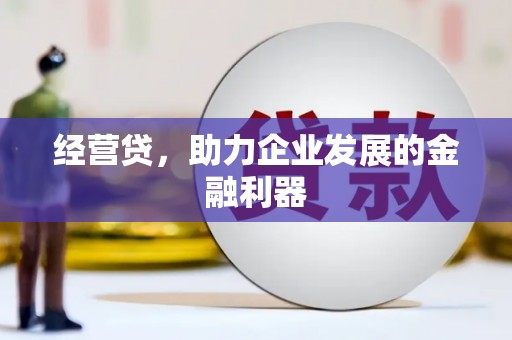 麻城经营贷，助力企业发展的金融利器