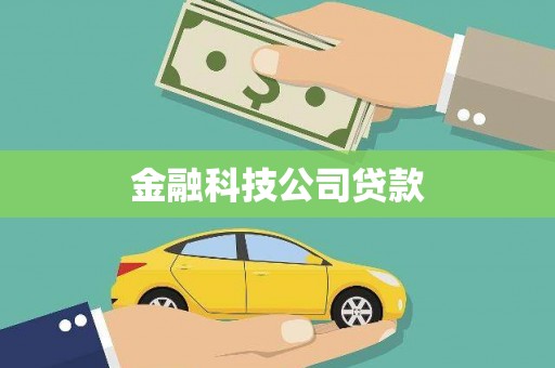 麻城金融科技公司贷款