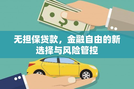 麻城无担保贷款，金融自由的新选择与风险管控