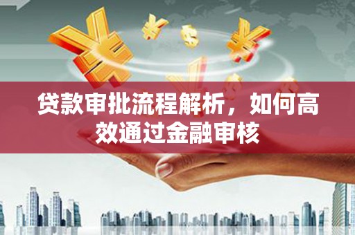 麻城贷款审批流程解析，如何高效通过金融审核