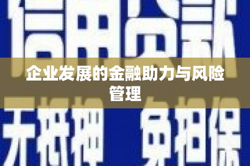 麻城企业发展的金融助力与风险管理