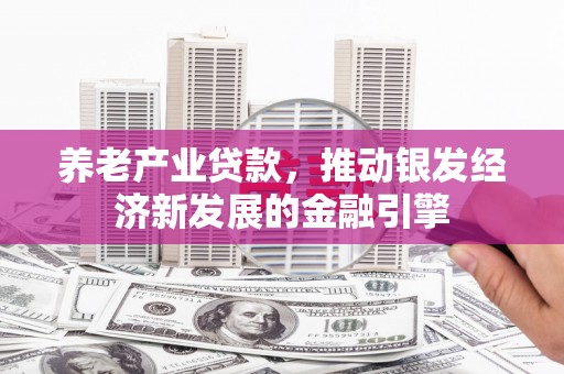 麻城养老产业贷款，推动银发经济新发展的金融引擎