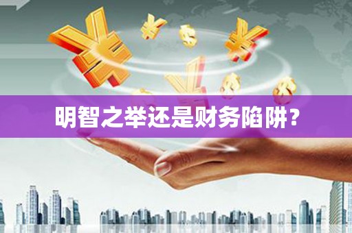 麻城明智之举还是财务陷阱？