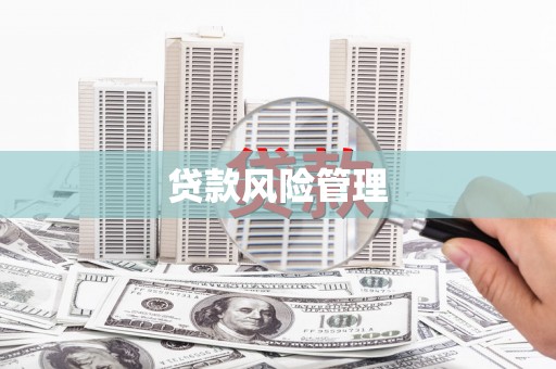 麻城贷款风险管理