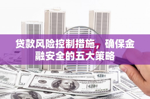 麻城贷款风险控制措施，确保金融安全的五大策略