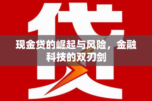 麻城现金贷的崛起与风险，金融科技的双刃剑