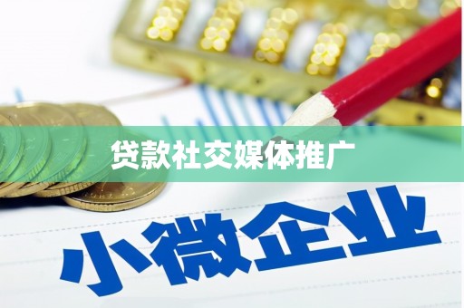 麻城贷款社交媒体推广