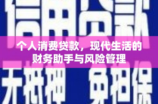 麻城个人消费贷款，现代生活的财务助手与风险管理