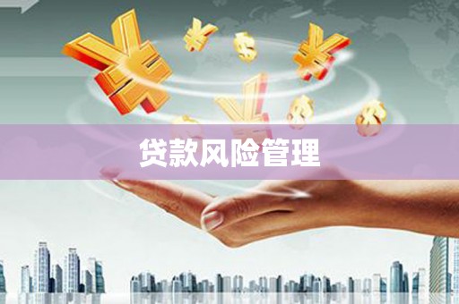 麻城贷款风险管理